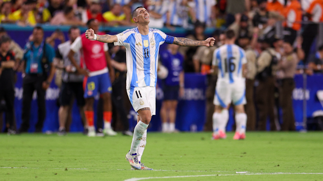 El mensaje de despedida de Ángel Di María tras cerrar una NOCHE SOÑADA con Argentina en Copa América