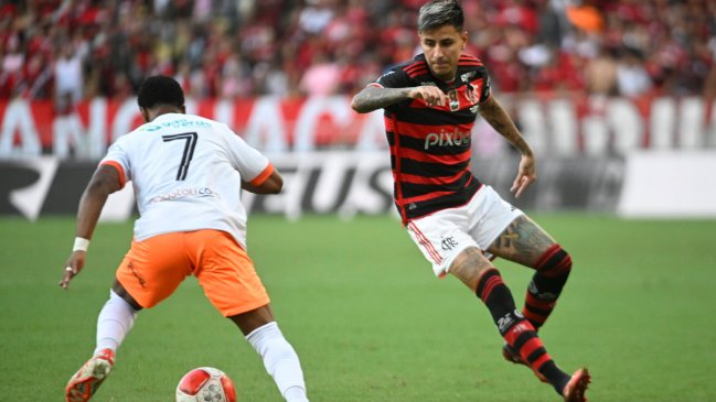Flamengo de Erik Pulgar sumó valioso triunfo como local y se acerca al liderato en el Brasileirao