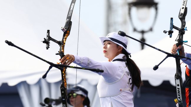 Corea del Sur hace historia y rompe records en el tiro con arco femenino de París 2024