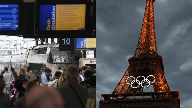 Sabotaje a trenes encendió las alarmas en París a horas de la inauguración de los Juegos Olímpicos