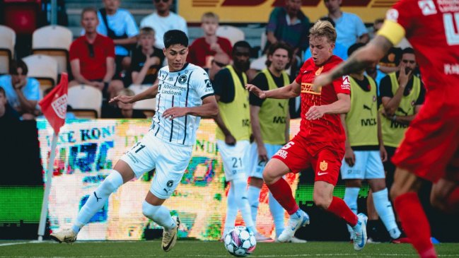 Darío Osorio marcó su primer gol en la Champions League en la victoria del Midtjylland