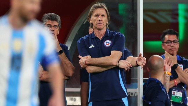 Ricardo Gareca presenció en el estadio el golazo de Darío Osorio en la Champions League