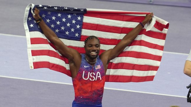 Noah Lyles se coronó como el nuevo rey de la velocidad en los Juegos Olímpicos en infartante definición de foto finish