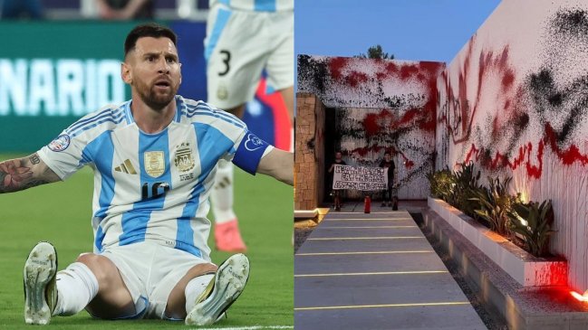 Problemas para Lionel Messi: Vandalizan una de sus casas