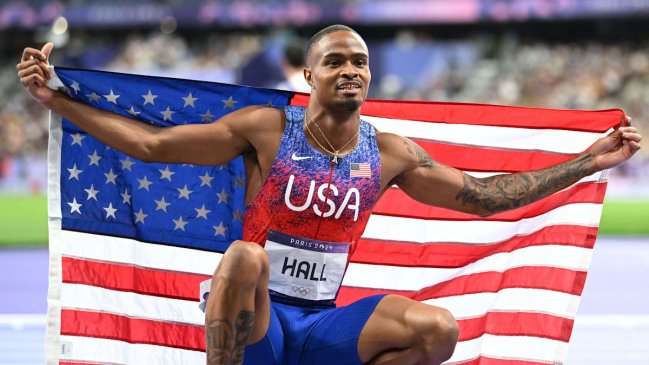 La impresionante remontada de Quincy Hall en los 400 metros para colgarse el oro en París 2024