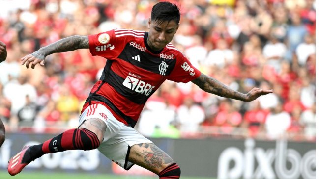 Copa de Brasil: Erick Pulgar vio acción en uno de los clásicos de Flamengo