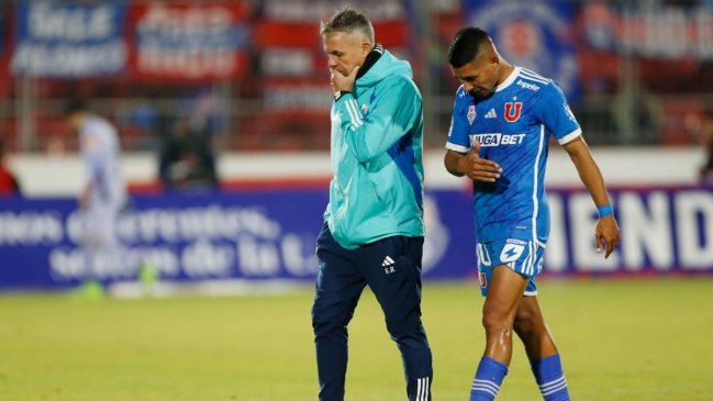 Cristian Palacios se transforma en la gran baja de Universidad de Chile para el Superclásico