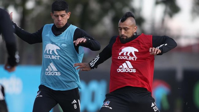 Colo Colo define su formación en el último entrenamiento previo al Superclásico