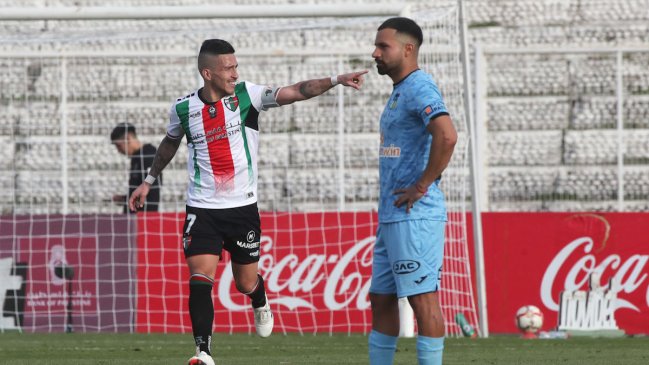 Palestino reaccionó y le propinó una categórica goleada a O'Higgins en el Campeonato Nacional