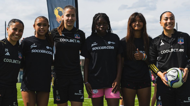 Colo Colo femenino realizó una clínica deportiva en Estados Unidos