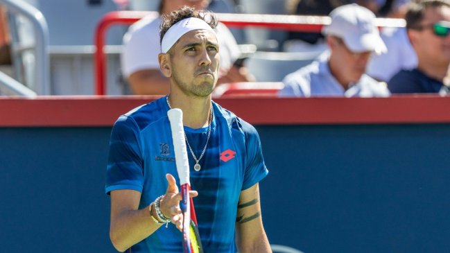 Alejandro Tabilo tuvo un breve paso por el Masters 1000 de Cincinnati