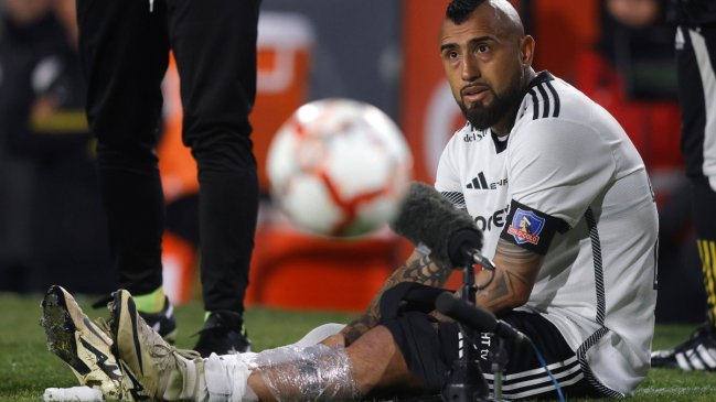 Arturo Vidal comenzó su recuperación y se ilusiona con estar en la revancha ante Junior