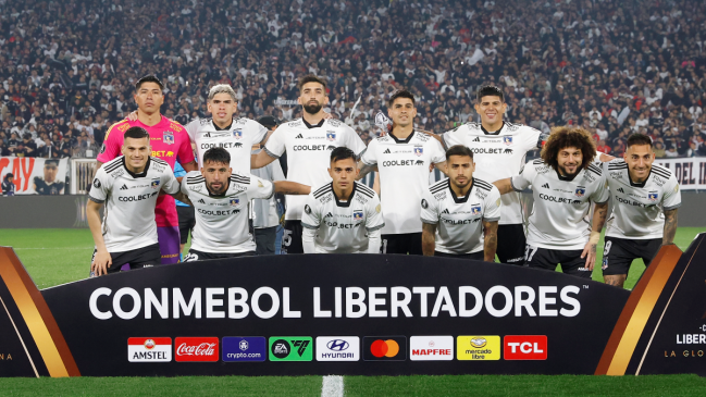 La formación de Colo Colo para el duelo con Junior de Barranquilla por la Copa Libertadores