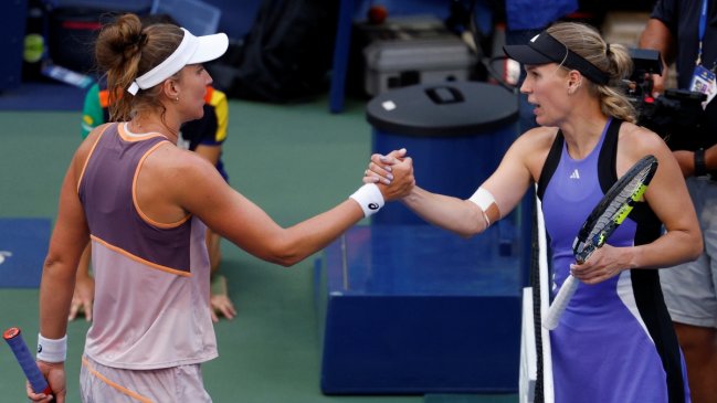 Haddad venció a Wozniacki y se instaló en los cuartos de final del US Open