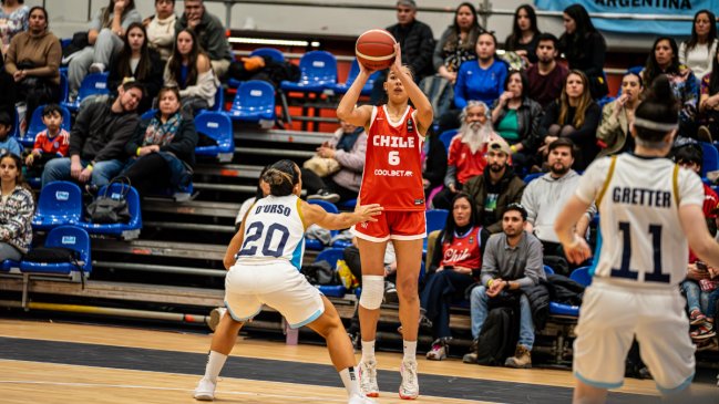 Argentina vence y deja a Chile en puestos secundarios en el Sudamericano de Básquetbol Femenino