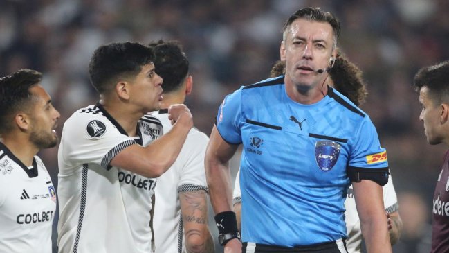 En Colo Colo apuntaron al arbitraje de Claus en Copa Libertadores