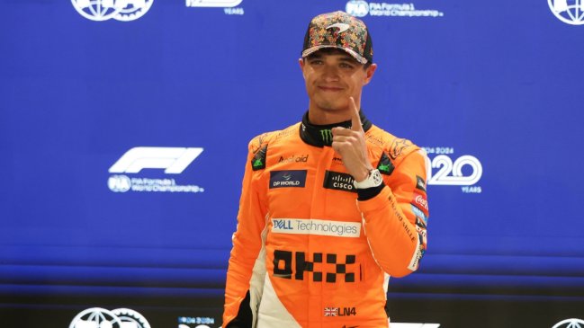 Lando Norris ganó el Gran Premio de Singapur y estos pilotos completaron el podio