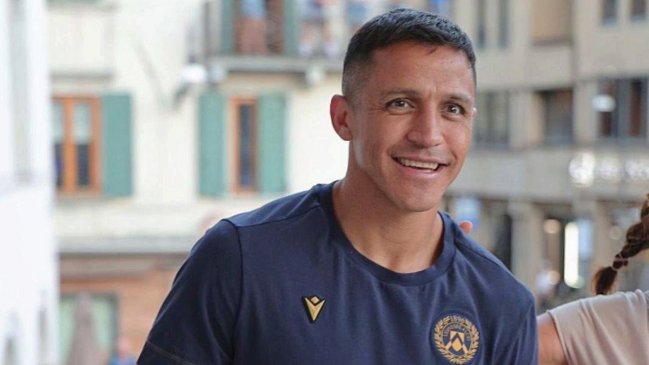 Alexis Sánchez regresó a los entrenamientos y se prepara para debutar en Udinese