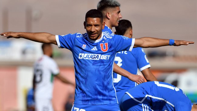 La formación de Universidad de Chile vs Deportes Iquique por el Campeonato Nacional