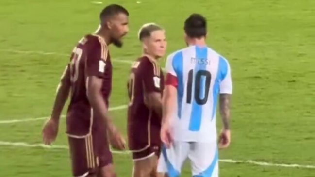 No se achicó: La pelea de Yeferson Soteldo con Lionel Messi