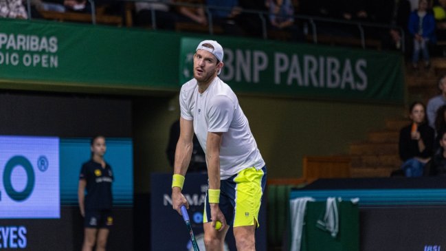 Nicolás Jarry rozó un valioso triunfo, pero terminó cayendo en un infartante duelo