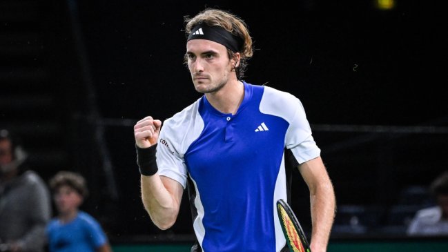 La espectacular remontada Stefanos Tsitsipas sobre Francisco Cerúndolo en París-Bercy