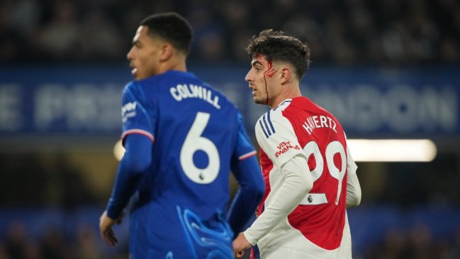 En luchado encuentro Chelsea y Arsenal empataron en Stamford Bridge por la Premier League