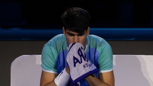 Le falta para Maestro: El duro traspié de Carlos Alcaraz en el ATP Finals