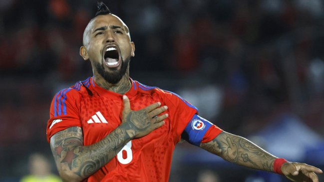 Arturo Vidal repite promesa como hizo en Colo Colo: “Quedan seis partidos y vamos a luchar por llegar al Mundial”