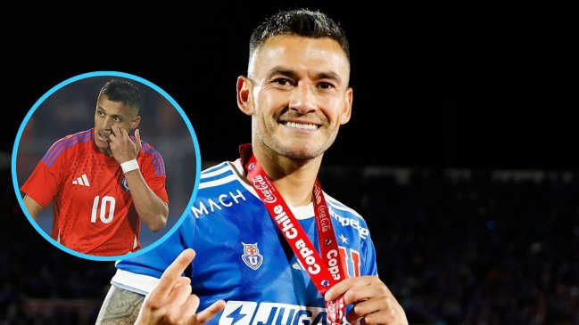 Alexis Sánchez enaltece a Charles Aránguiz y a la U por gritar campeón en Copa Chile