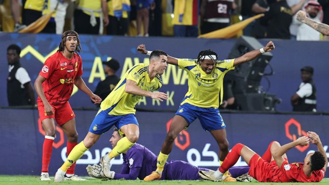 Cristiano Ronaldo celebra nuevo récord pero lamenta un revés de Al Nassr en la liga saudí