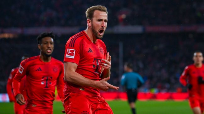 Con triplete de Kane: Bayern Múnich ganó y sigue imparable en la Bundesliga