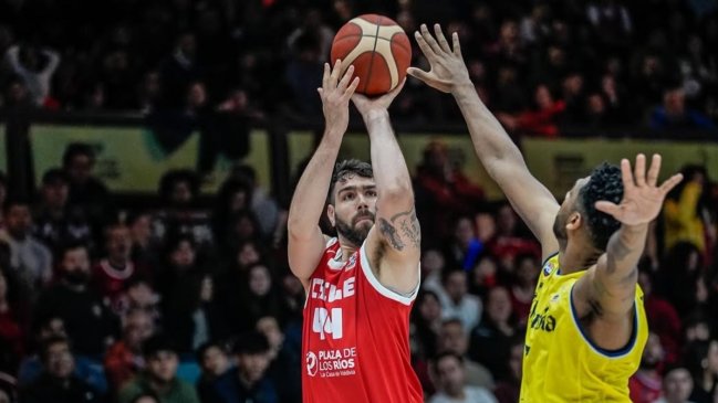 Chile sufrió una dolorosa derrota con Colombia en el básquetbol