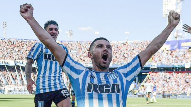 Gabriel Arias se coronó campeón de la Copa Sudamericana con Racing Club