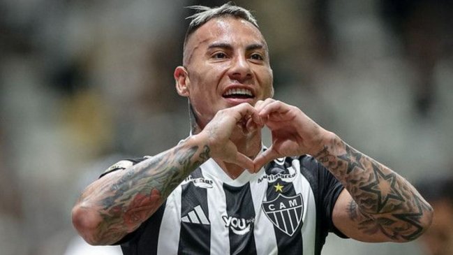 ¡Se demoró dos minutos! Eduardo Vargas anotó y le dio vida a Atlético Mineiro en la final de la Libertadores