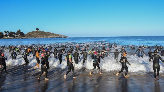 Más de 500 deportistas competirán en la séptima versión del Triatlón de Zapallar