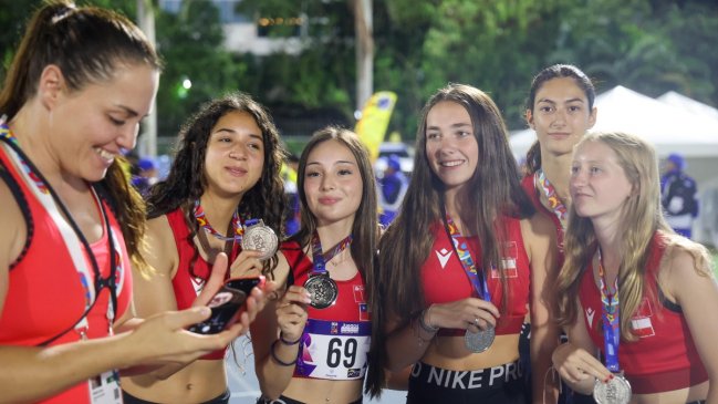 Chile cerró con 19 medallas el atletismo del Sudamericano Escolar en Bucaramanga