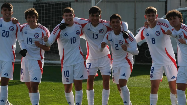 Selección chilena Sub 20 sumó nuevo triunfo en el cierre de su gira preparatoria