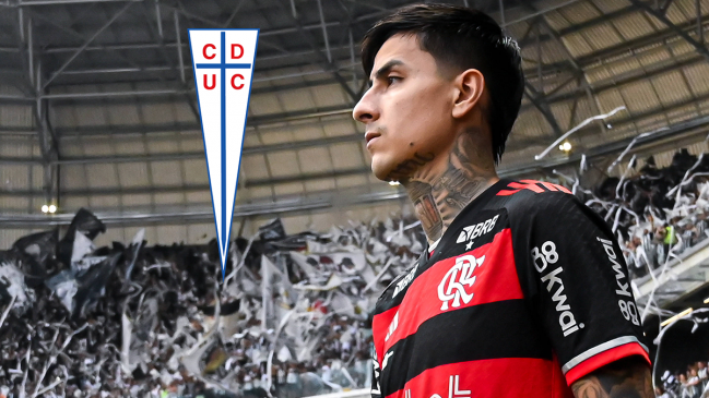 Universidad Católica y Flamengo en guerra por Erick Pulgar