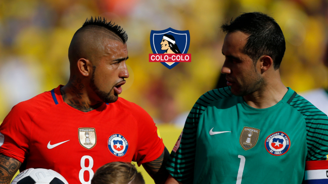 Arturo Vidal reconoció que habló con Claudio Bravo para convencerlo de llegar a Colo Colo