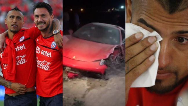 “Le pasé el teléfono a Sampaoli”: Pinilla desclasificó inéditos detalles del accidente de Arturo Vidal en Copa América