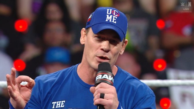 John Cena anunció en WWE RAW su presencia en el Royal Rumble 2025