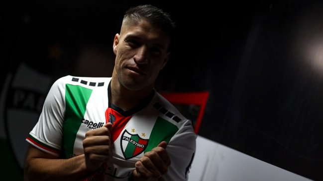 Refuerzo de Palestino anhela enfrentar a un rival: "Fue mi jefe, es algo bonito"